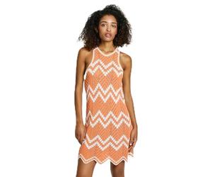 Pepe Jeans Oriana Kleid für Damen, Orange (Gewaschenes Orange), Größe XS, Orange (verwaschenes Orange), XS