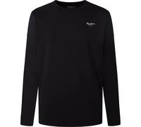 Pepe Jeans Langarm-T-Shirt Original Basic 2 Herren Schwarz Größe M