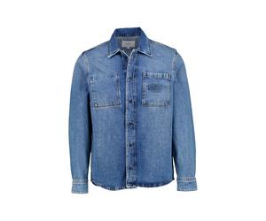 Pepe Jeans Overshirt Herren Regular Fit Langarm blau, L