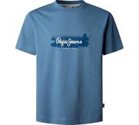 Pepe Jeans Herren Picthon T-Shirt, Blau (Stahlblau), XXL