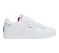 Pepe Jeans Player Basic Leder Turnschuhe weiß