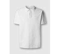 Pepe Jeans Regular Fit Poloshirt aus reiner Baumwolle Modell 'OSCAR' in Weiss, Größe S