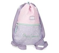 Pepe Jeans Renata Rucksack, Violett, 35 x 46 cm, Polyester, von Joumma Bags, dunkelviolett, Talla única, Rucksack