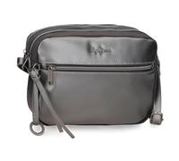 Pepe Jeans Ruby Portemonnaie, Geldbörse, Portemonnaie, aus Polyester und mit Kunstlederdetails. Fächer, Reißverschlüsse. Von Joumma Bags