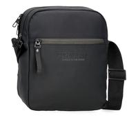 Pepe Jeans Sail up Umhängetasche, Schwarz, 22 x 27 x 8 cm, Polyester und PU by Joumma Bags, Schwarz, Talla única, Umhängetasche