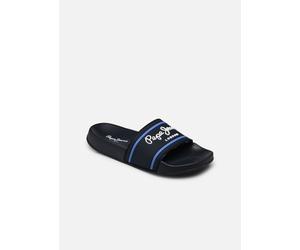 Pepe jeans - Sandalen SLIDER BOYS LOGO - Blau - Größe 32