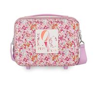 Pepe Jeans Sandra Schulrucksack, rosa, Verstellbare Schulterriemen für bequemes Tragen, Verschiedene Fächer, von Joumma Bags