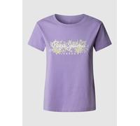 Pepe Jeans AVA T-Shirt für Damen, Lila(Lilac), Größe L, Violett (lila), L