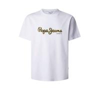 Pepe Jeans Shirt "Dorian" in Weiß - Größe S | Herren Plussize