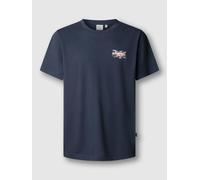 Langarmshirt PEPE JEANS "EGGO LONG N", Damen, Gr. XL, dulwich blau, Jersey, Obermaterial: 100% Baumwolle, bedruckt, regular fit normal, Rundhals, Shirts Langarmshirt, aus reiner Baumwolle, Rundhals (4