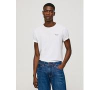 Pepe Jeans T-Shirt Original Basic 3 Herren Weiß XXL