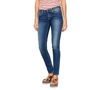 Pepe Jeans Damenjeans Soho – Skinny-fit, 5-Pocket, 1-Knopf-Bund, Stretch – Gr. 31 / L 28, Blau