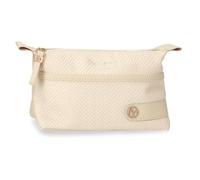 Pepe Jeans Sprig Kosmetiktasche, Beige, 20,5 x 11,5 x 7,5 cm, Kunstleder von Joumma Bags, Beige, Talla única, Kosmetiktasche