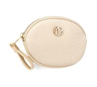 Pepe Jeans Sprig Casual Damenrucksack, Handtasche, Geldbörsen und Geldbörsen, RFID-System, Kunstleder von Joumma Bags, Beige, Talla única, Runde Geldbörse