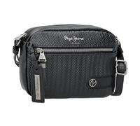 Pepe Jeans Sprig Umhängetasche schwarz 21 x 14 x 5 cm Kunstleder by Joumma Bags, Schwarz, Talla única, Umhängetasche