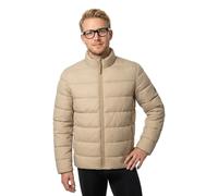 Pepe Jeans Regular Fit Steppjacke mit Stehkragen in Beige, Größe XL