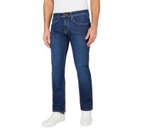 Pepe Jeans STRAIGHT FIT MID-RISE JEANS - CASH, Blue (Denim-ct1), 34W / 34L