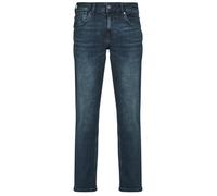 Straight-Jeans PEPE JEANS "CASH", Herren, Gr. 36, Länge 34, tiefblau, Denim/Jeans, Obermaterial: 98% Baumwolle, 2% Elasthan, straight fit lang, Jeans Straight-Jeans, im 5-Pocket-Stil (12756934-36) tie
