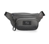 Pepe Jeans Stratford Gürteltasche, Grau, 30 x 13 x 5 cm, Polyester, grau, Talla única, Hüfttasche