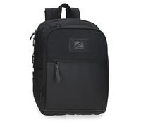 Pepe Jeans Stratford Laptop-Rucksack, Schwarz, 25 x 37 x 10 cm, Polyester, 9,25 l, von Joumma Bags, Schwarz, Talla única, Laptop-Rucksack