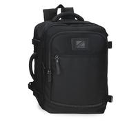 Pepe Jeans Stratford Rucksack für Laptop, Schwarz, 25 x 40 x 17 cm, Polyester, 17 l, von Joumma Bags, Schwarz, Talla única, Laptop-Rucksack