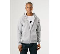 Pepe Jeans Sweatjacke "Macbeth" in Hellgrau - Größe S | Herren Sweatshirts Jacken