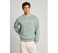 Pepe Jeans Sweatshirt "Aldridge" in Grün - Größe S | Herren Plussize