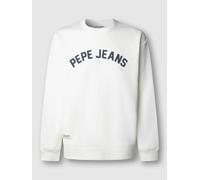 Pepe Jeans Sweatshirt "Gio" in Weiß - Größe M | Herren Plussize