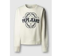 Pepe Jeans Sweatshirt "Maat" in Creme - Größe XS | Damen Sweatshirts Jacken