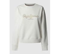 Pepe Jeans Sweatshirt "Maddy" in Creme - Größe L | Damen Sweatshirts Jacken