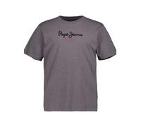 Pepe Jeans T-Shirt Herren Regular Fit Kurzarm Rundhals Baumwolle grau, M