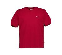Pepe Jeans T-Shirt Herren Regular Fit Kurzarm Rundhals Baumwolle rot, L