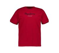Pepe Jeans T-Shirt Herren Regular Fit Kurzarm Rundhals Baumwolle rot, M