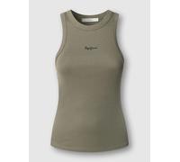 Pepe Jeans Top "Marian" in Khaki - Größe S | Damen Tops