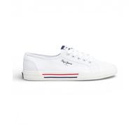 Pepe Jeans Damen Sneaker 'Brady' schwarz / weiß, Größe 41 schwarz / weiß