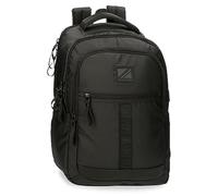 Pepe Jeans Unisex Adap. Träger und Tablet 3c.pjl Hoxton Rucksack, Schwarz, Einheitsgröße