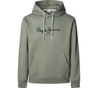 Pepe Jeans Unisex Macbeth Melange Hoodie Sweatshirts, grün, L