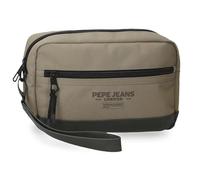 Pepe Jeans Waltford Handtasche, Beige, 24,5 x 15 x 6 cm, Polyester, mit Details aus Kunstleder von Joumma Bags