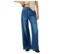 Pepe Jeans Damen Jeans mit weitem Bein UHW JAIMY Jeans, Blau (Denim-4A3), 26W / 32L, Blau (Denim-4A3), 26 W/32 L