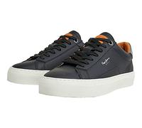 Pepe Jeans Yogi Original-Sneaker für Herren, Schwarz, 10 UK