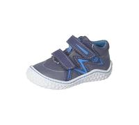 Lauflernschuh PEPINO BY RICOSTA "Patti WMS: mittel", Kinder, Gr. 25, blau, Lederimitat, Textil, casual, Schuhe, Barfußschuh mit Klett u. WMS-System, Größenschablone zum Download (85289724-25) blau