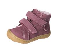 RICOSTA Mädchen Stiefel GEDO, Kinder Lauflernschuhe, Weite: Mittel, lose Einlage, terracare, booties, leder, klettstiefel, pflaume/rosa (380), 24 EU