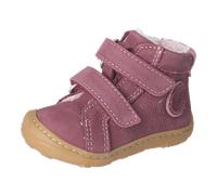 RICOSTA Mädchen Stiefel GEDO, Kinder Lauflernschuhe, Weite: Mittel, lose Einlage, terracare, booties, leder, klettstiefel, pflaume/rosa (380), 24 EU
