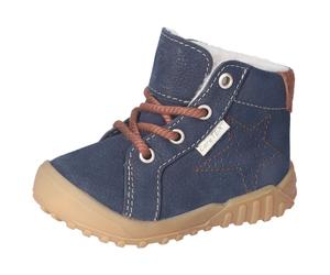 Pepino by Ricosta - Kid's Denny - Winterschuhe, Gr. 24 EU 24 - Wide, blau (Lake/Brown)