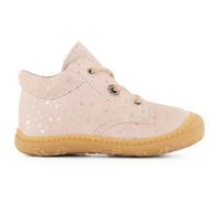 Ricosta Lauflernschuh Pepino DOTS – Schnürschuh Leder, WMS Weite Mittel, lose Einlage, Gr. 23, rosa
