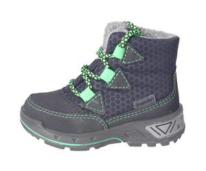 Pepino by Ricosta - Kid's Emil - Winterschuhe, Gr. 25, grau/blau (Lake/Ozean)