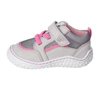 Pepino by Ricosta - Kid's Patsy - Barfußschuhe, Gr. 24, hellgrau / fuchsia (Hellgrau/Fuchsia)