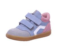 Pepino Halbschuhe Veloursleder Rosa/Hellblau - 26