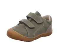 RICOSTA Mädchen und Jungen Low-Top Sneaker Tommy, Kinder Lauflernschuhe, Weite: MITTEL, lose Einlage, Klettstiefel, eukalyptus/Tundra (530), 26 EU