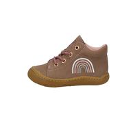 RICOSTA Mädchen Low-Top Sneaker KALLY, Kinder Lauflernschuhe, terracare, Sportschuhe, Freizeitschuhe, Turnschuhe, Laufschuhe, schoko/rose (270), 26 EU
